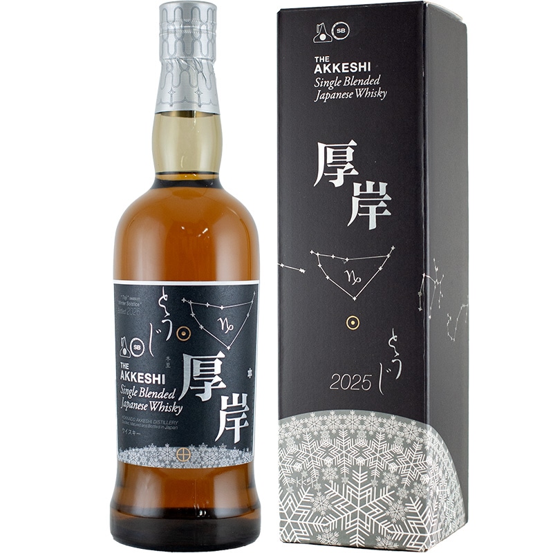 厚岸　冬至　ウイスキー　シングルブレンド 厚岸蒸溜所から北海道初のシングルブレンデッドジャパニーズ