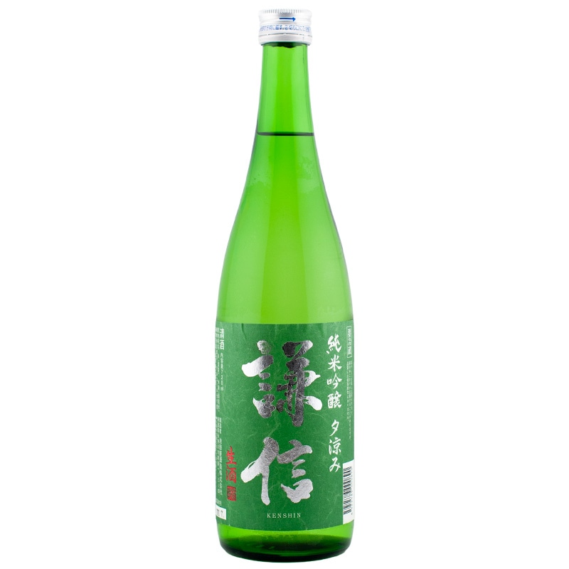 謙信 夕涼み 純米吟醸生原酒 五百万石 720ml 池田屋酒造 | 横浜君嶋屋