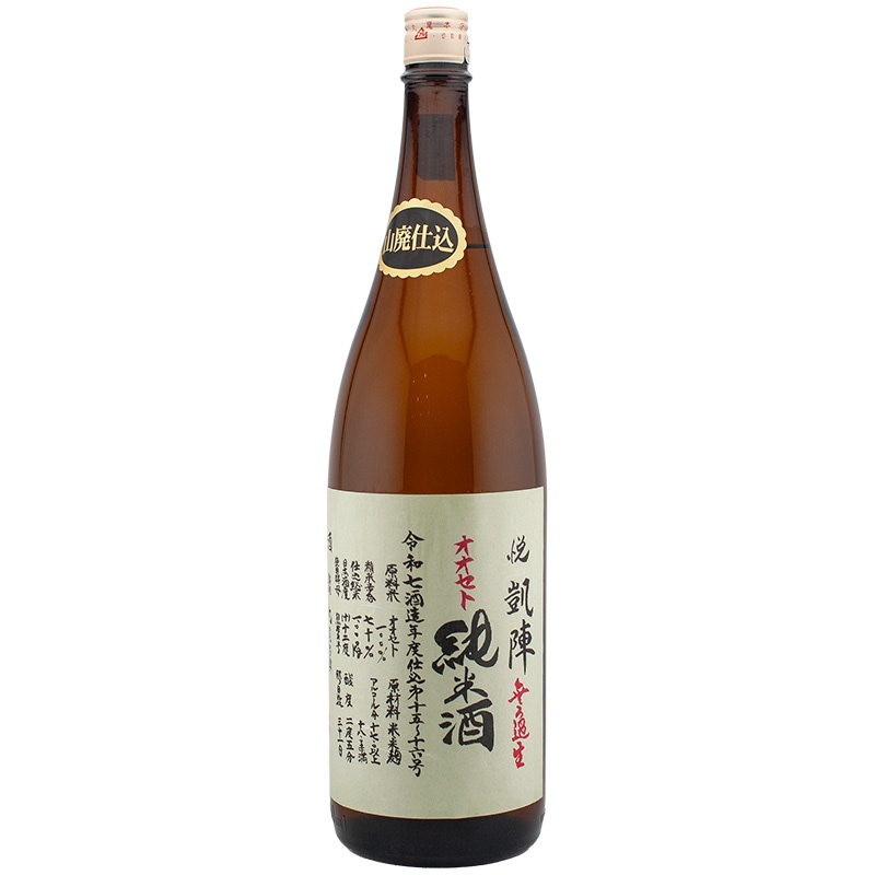 悦凱陣 オオセト 山廃純米 無ろ過生酒 R7BY 1800ml 丸尾本店 | 横浜