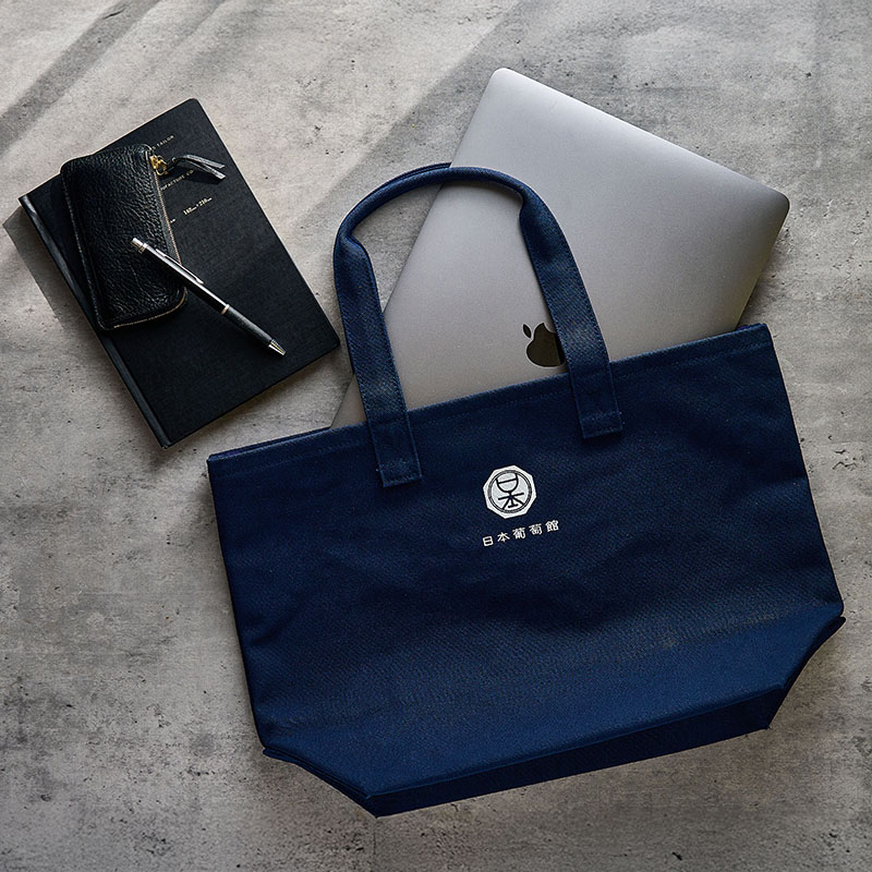 日本葡萄館オリジナルトート 倉敷帆布 | 横浜君嶋屋オンラインショップ