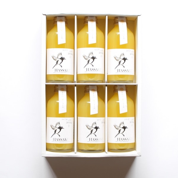 2025年 きみの八朔ジュース(HASSAKU) 贈答用 180ml x 6本 | ジュース