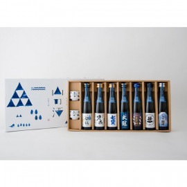 【送料無料】山梨の山の酒 純米飲み比べ7本セット 180ml×7本 [日本酒]