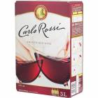 【BOXよりどり4個で送料無料】 ＜赤＞カルロ・ロッシ　レッド　バッグインボックス　3,000ml|赤|BOXワイン
