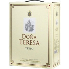 【BOXよりどり4個で送料無料】＜赤＞ドーニャ・テレサ　ティント バッグインボックス 3,000ml|スペイン|産地で選ぶ