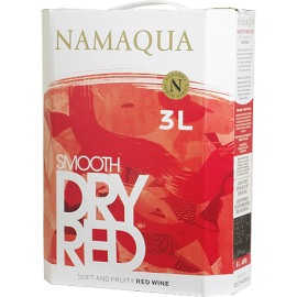 【BOXよりどり4個で送料無料】　＜赤＞ナマクワ　ドライ・レッド　バッグインボックス　3,000ml|南アフリカ|産地で選ぶ