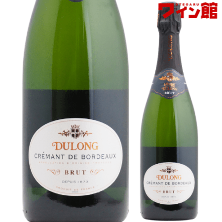 デュロン クレマン・ド・ボルドー・ブリュット [NV] 750ml フランス ボルドー スパークリングワイン 泡 辛口クレマン 白
