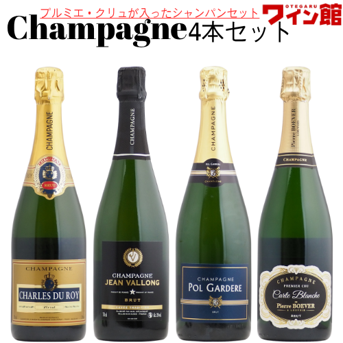 【送料無料】＜第6弾＞ シャンパンセット（泡4本）