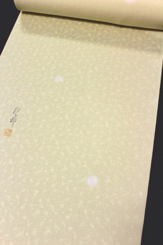 最高級丹後ちりめん小紋「鹿の子蛍ぼかし」 | 販売着物商品,おしゃれ