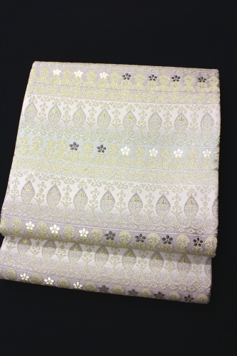 最高級西陣織弥栄織物謹製袋帯「銀麗 洋風華紋」 | 販売着物商品,袋帯