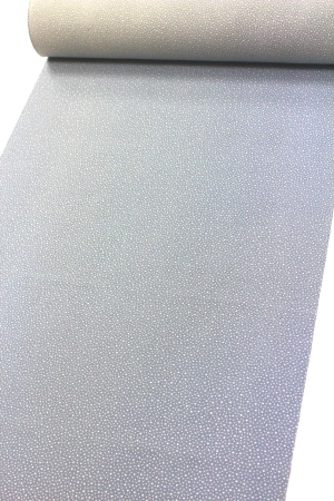 江戸小紋 黒地 グレー 大小あられ合わせ パールトン加工 正絹 江戸小紋・グレー | Heritage Japon