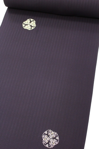 最高級丹後ちりめん逸品着尺「刺繍飛び柄 華紋」 | 販売着物商品,和装