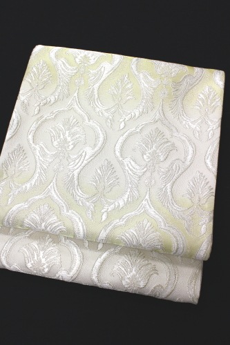 袋帯　真珠箔 西陣織浅山織物謹製袋帯「真珠箔 横段に幾何学華紋」 | すべての商品