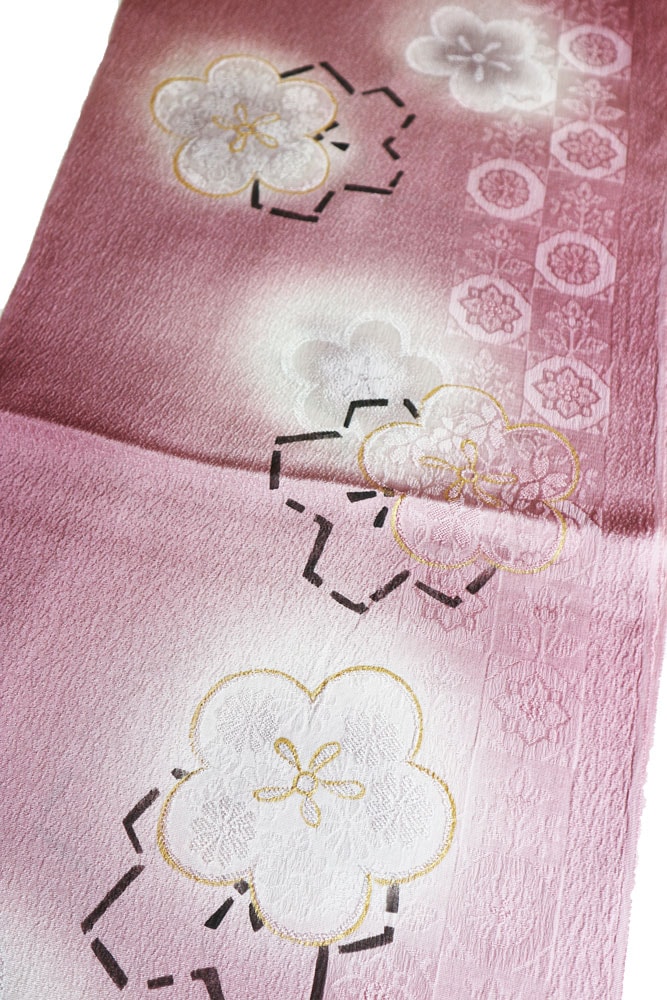 華 振袖 花 地紋 グラデーション クリーム ピンク 華 振袖 花 地紋 グラデーション クリーム ピンク 華 振袖 花