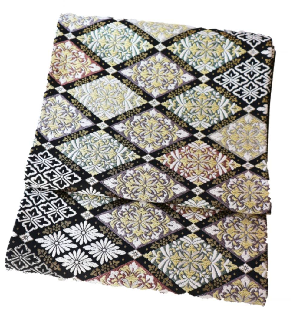 O0928 美品 逸品 綴織 華紋 正絹 袋帯 O0928 美品 逸品 綴織 華紋 正絹