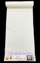 【美品】琉球唐はな織 正絹反物 宮城理枝作 - 優雅で上品な着物生地『匿名発送』 a1120-3_8.jpg