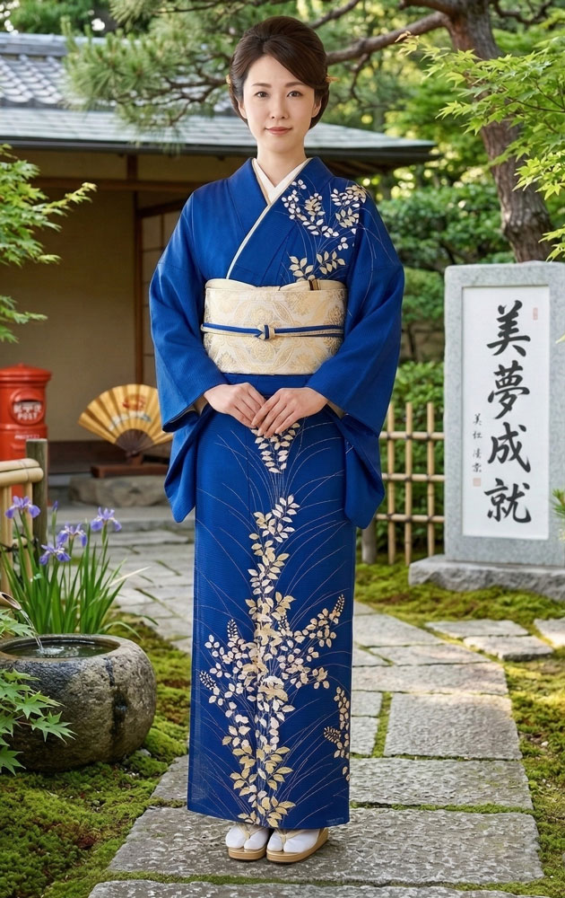 正絹夏訪問着レンタルフルセット「藤萩花々」 | すべての商品 | きもの