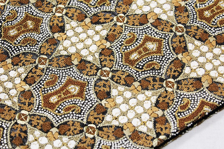 最高級袋帯「相良刺繍 唐花華紋」 | 販売着物商品,袋帯,礼装用袋帯