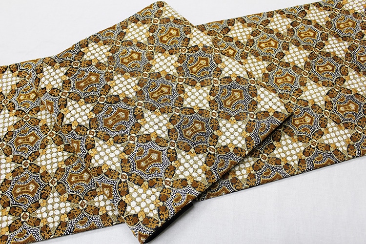 最高級袋帯「相良刺繍 唐花華紋」 | 販売着物商品,袋帯,礼装用袋帯