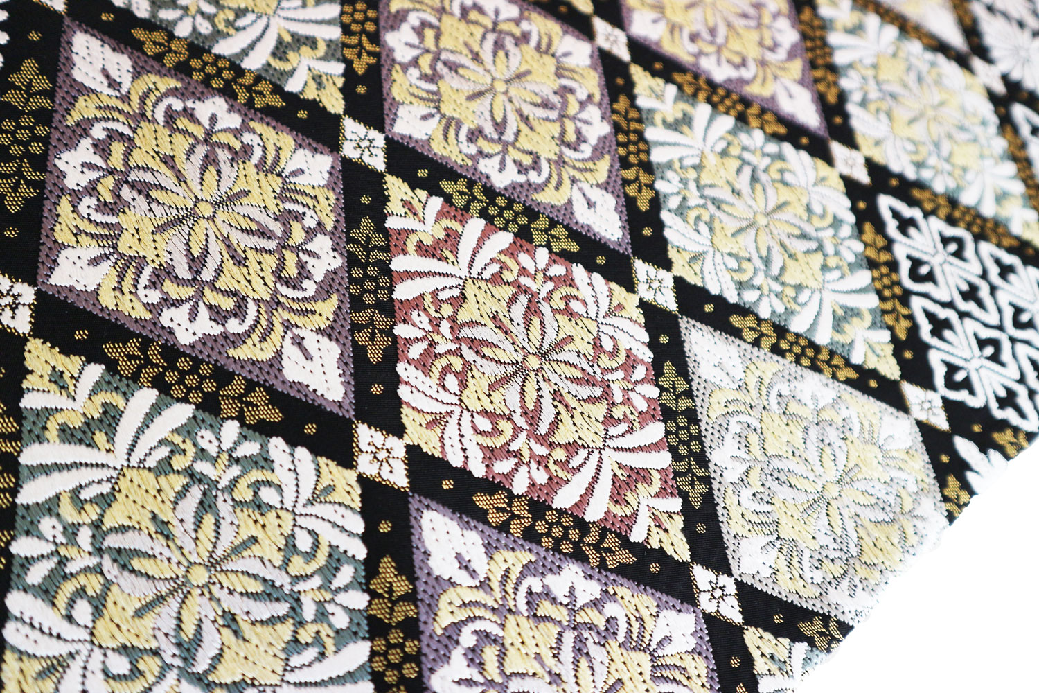 西陣織志都香謹製袋帯「百趣唐織 菱華紋」 | 販売着物商品,袋帯,礼装用