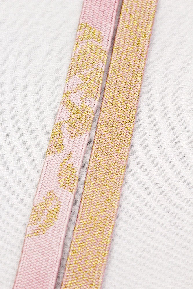 手組紐正絹帯締め「洗柿に金糸使用」 | すべての商品 | きものサロン  