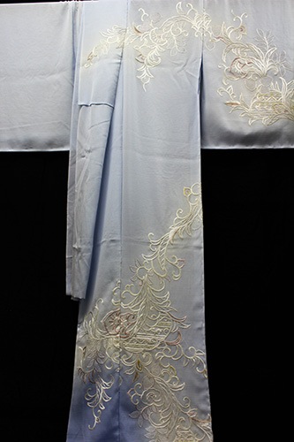 最高級夏訪問着「刺繍 鳳凰唐花」 | 販売着物商品,夏着物,礼装用