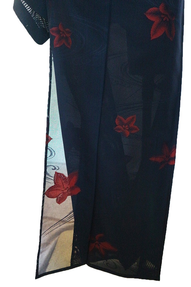 紗織 夏着物 正絹 紋紗 素敵な花 流水 着物 U-6793 紗織 夏着物 正絹 紋紗 素敵な花 流水 着物 U-6793 - メルカリ