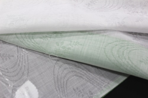 【和遊館】NJC013　夏物！トスコ麻混夏長襦袢　流水に萩