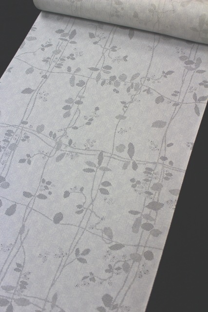 最高級丹後ちりめん 紬着尺「弦に葉」 | すべての商品 | きものサロン