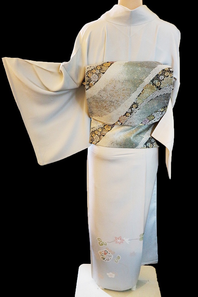 正絹訪問着 レンタルフルセット「染分けぼかしに四季の花」 | レンタル