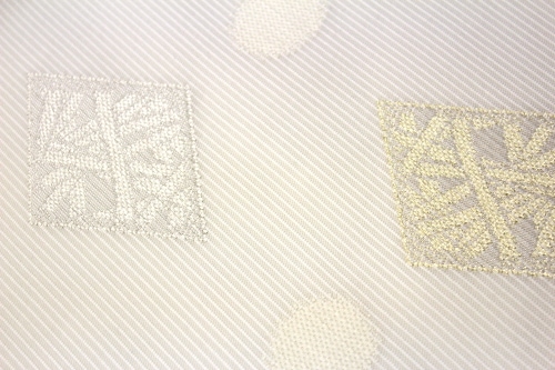 夏物　正絹　唐織　絽　袋帯　白地にお花柄　華宴　美品 夏物 正絹 唐織 絽 袋帯 白地にお花柄 華宴 美品 - メルカリ
