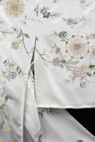 最高級丹後ちりめん訪問着「唐花華紋総柄刺繍」 | 販売着物商品,訪問着