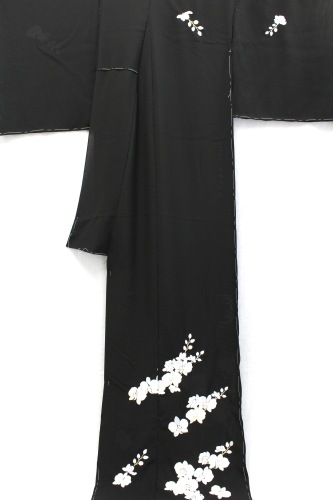 最高級正絹夏物訪問着「刺繍 胡蝶蘭」 | 販売着物商品,夏着物,礼装用夏  