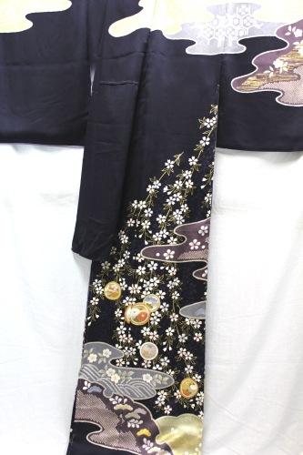 最高級京友禅訪問着 「雲取りに丸華紋」 | 販売着物商品,訪問着