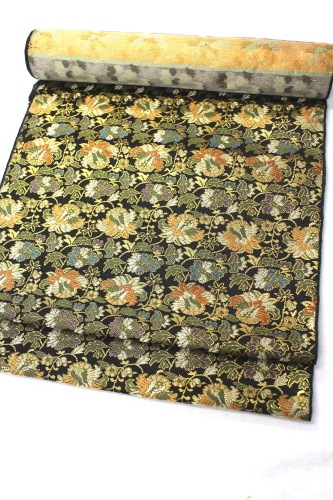 西陣織謹製 九寸名古屋帯「全通 横段小唐花」 | 販売着物商品,名古屋帯  