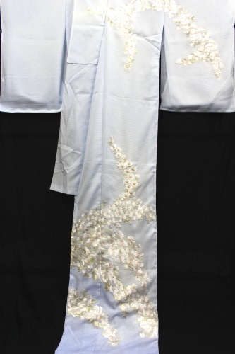 ⑥⑧④夏　訪問着　総刺繍　唐花　正絹 美品【総刺繍】唐花 訪問着 正絹 袷 s567 | 着物 夢美月