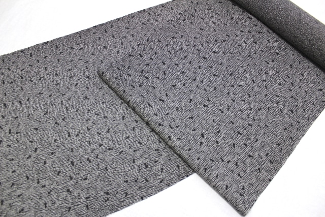 最高級坪金ちりめん両面染め江戸小紋「竹縞に瓢箪/霰」 | すべての商品