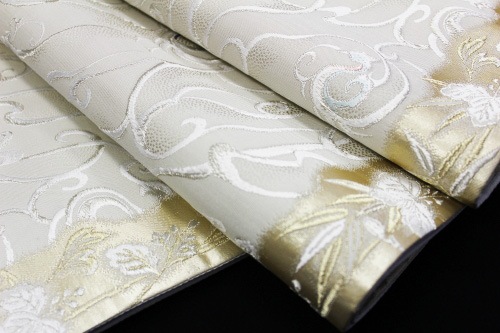 西陣織浅山織物謹製袋帯「真珠本金箔 桐竹献上に鳳凰」 | すべての商品