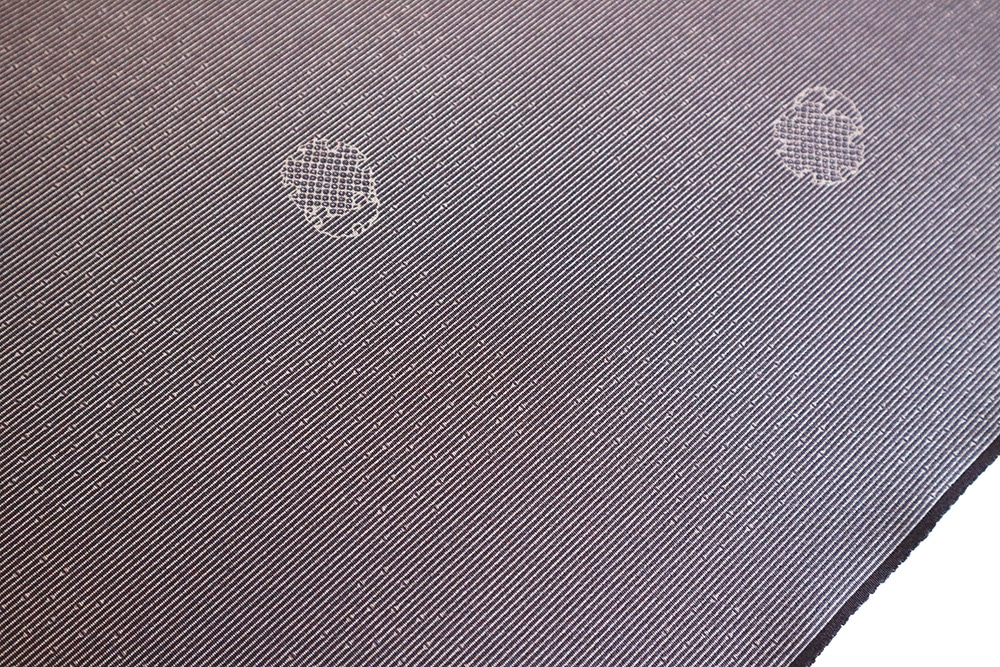 最高級丹後ちりめん江戸小紋「伝統工芸士監修 竹縞に雪輪」 | 販売着物