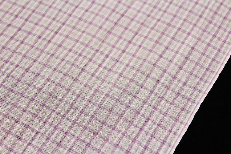 吉新織物謹製 小千谷ちぢみ｢格子｣ | 販売着物商品,夏着物,おしゃれ用夏