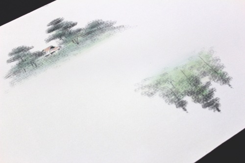五泉産塩瀬九寸名古屋染め帯「山水風景」 | 販売着物商品,名古屋