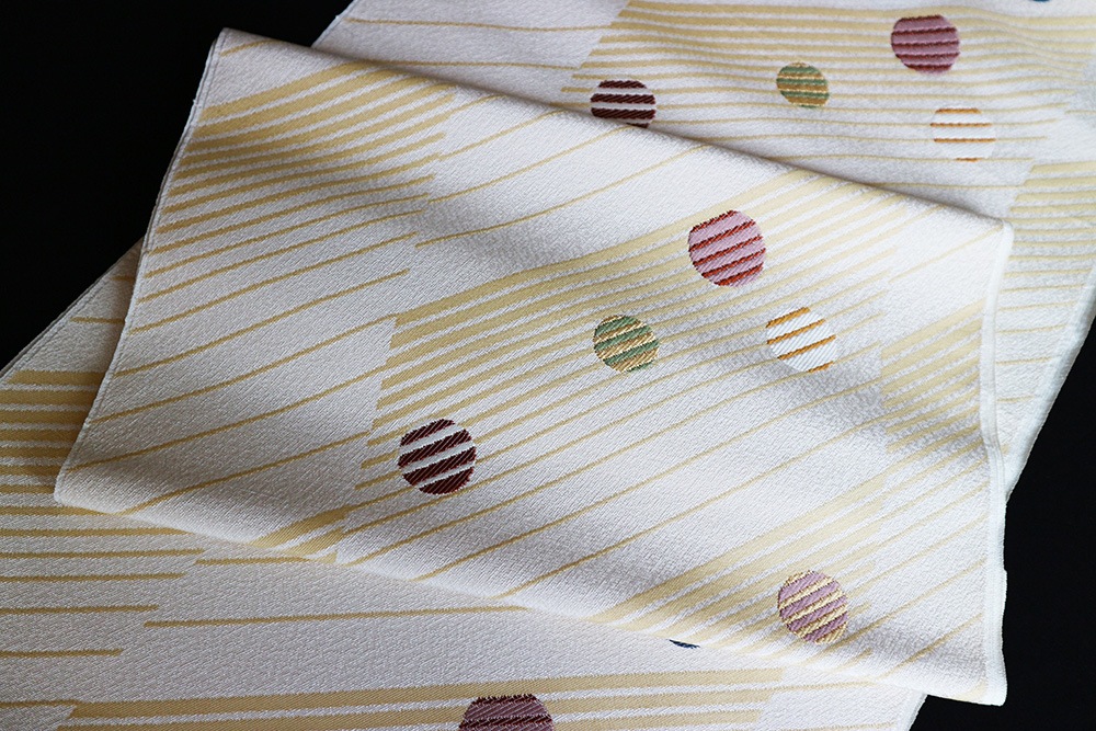 最終値下げ西陣いまい　九寸名古屋帯　正絹　松屋銀座誂 最終値下げ西陣いまい 九寸名古屋帯 正絹 松屋銀座誂 - メルカリ