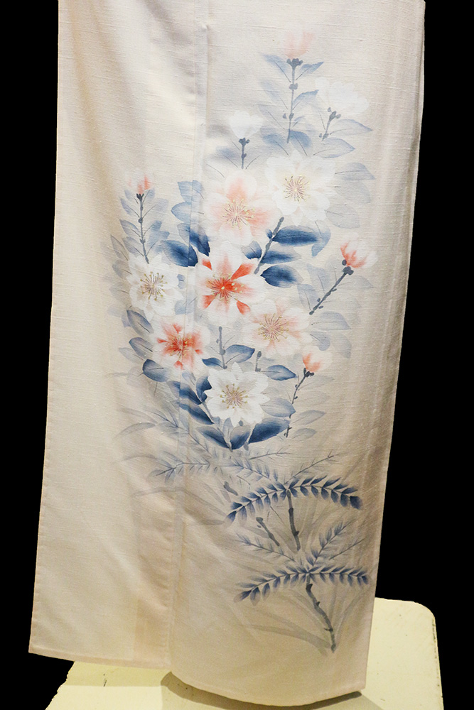 正絹単衣紬訪問着 レンタルフルセット「友禅 山茶花」 | すべての商品