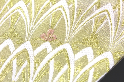 西陣織浅山織物謹製袋帯「真珠箔 斜め取り華紋」 | すべての商品