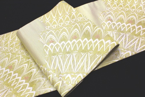 西陣織浅山織物謹製袋帯「真珠箔 斜め取り華紋」 | すべての商品