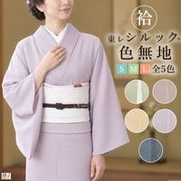 洗える着物 夏着物 絽 紗 Mサイズ 着物通販店 【枠 ～waku～】