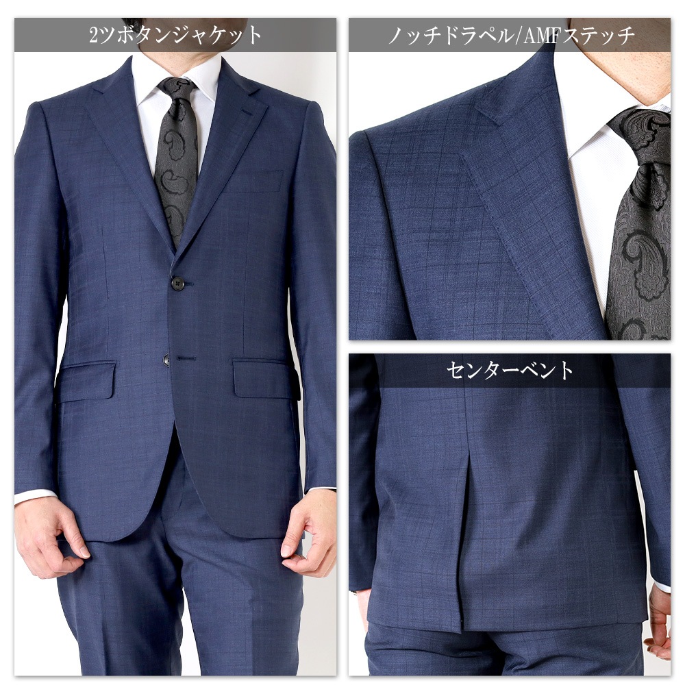   ꥢ LoroPiana ԥ ݡ 100% Super 130's 365     륷 2ĥܥ󥹡 ӥͥ