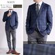 ���㥱�å� ��� �����ԥ����� LoroPiana Super 130's �����ꥢ���� �ơ��顼�ɥ��㥱�å� ����ݡ��� ������100% ���� �� 2�ĥܥ��󥸥㥱�å� �ӥ��ͥ����㥱�å� �����å� �֥饦�� �ͥ��ӡ�
