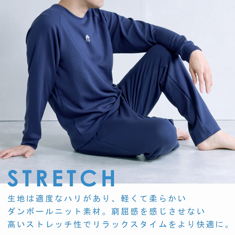 ���¥�� �ѥ���� TERAX �ƥ�å��� �롼�०���� Ĺµ �ѥ�� �岼���å� ���� ������ ��� ��ǥ����� ���ȥ�å�  FLOW RELAXING WEAR