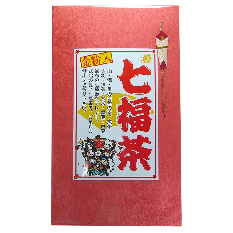 『七福茶』あららぎ袋 赤