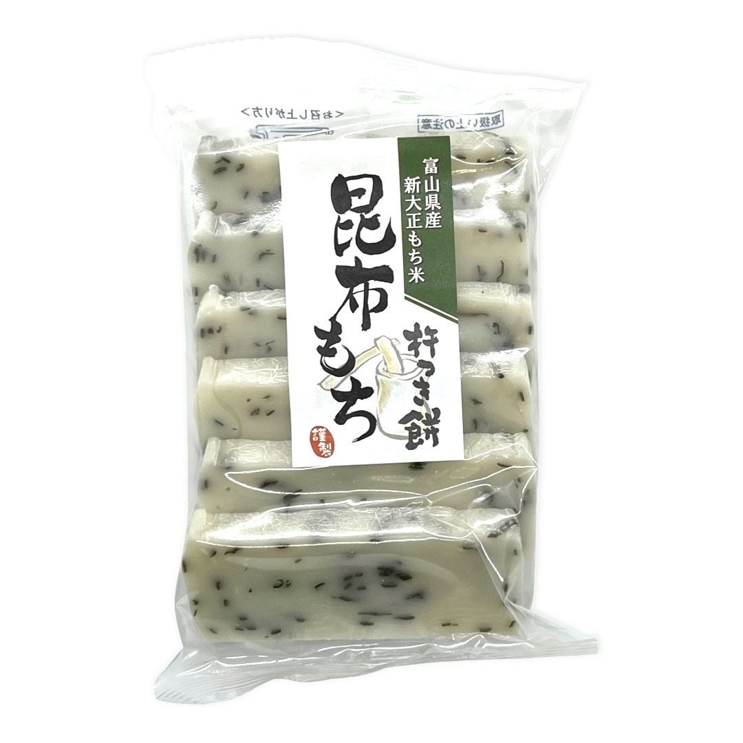杵つき餅 昆布もち 富山県産330g